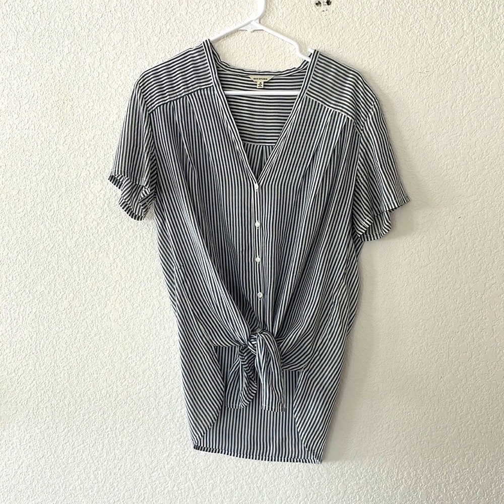 Max Studio Striped Shirt